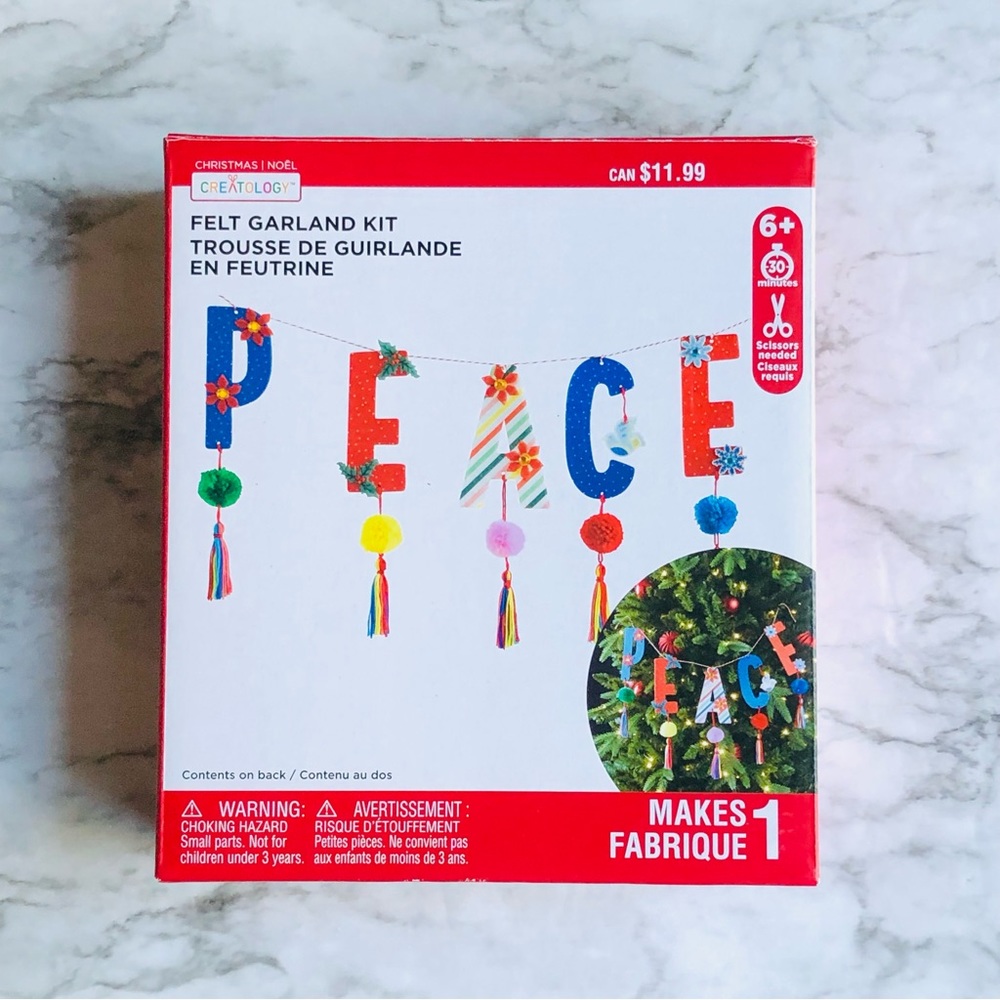 Christmas Creatology Felt Garland Kit